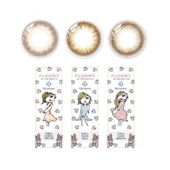 FLANMY Shell 1 day彩色日拋楓糖蜜戚風系列隱形眼鏡（10pcs）
