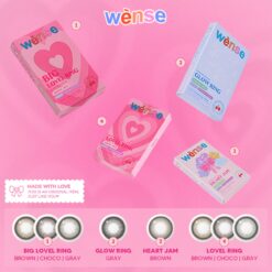 Wense Lovel Ring Monthly   (2pcs)
