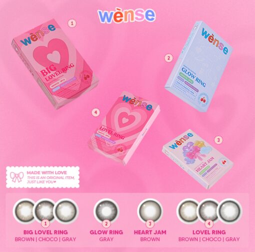 Wense Lovel Ring Monthly   (2pcs)