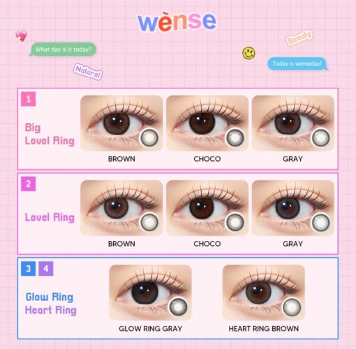 Wense Lovel Ring Monthly   (2pcs) - Image 3